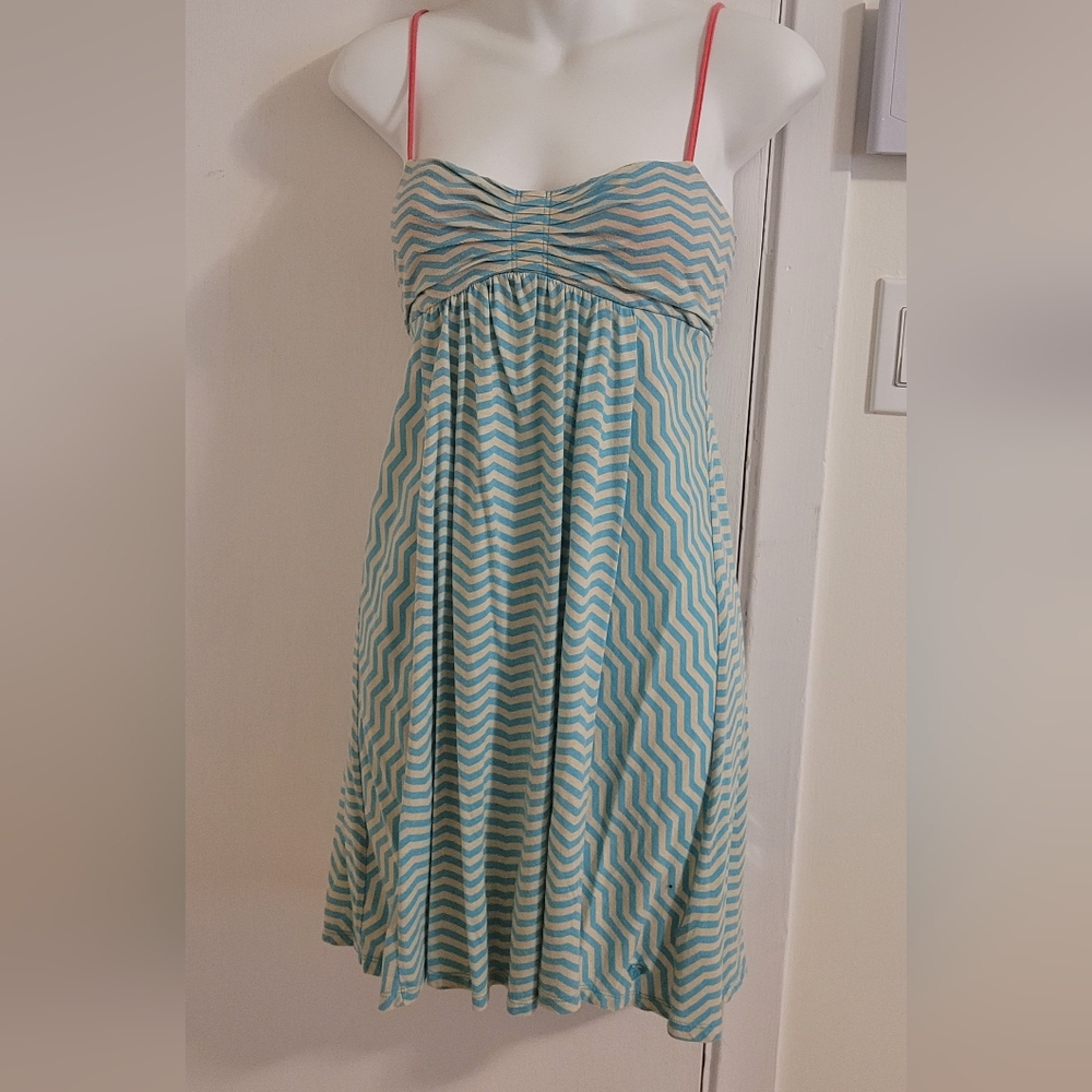3/$50! Roxy striped summer dress size XS